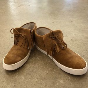 Derek Lam 10 Crosby Suede Moccasin Lace Shoe Sz8